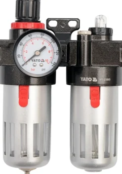 Zespół filtrujący, reduktor i smarownica 1/4" 90 cm3 Yato YT-2385