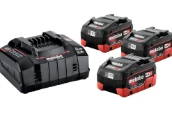 Zestaw 3 akumulatorów 18V LiHD 5.5Ah i ładowarki ASC 30-36V Metabo 685074000