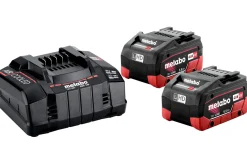 Zestaw: 2 akumulatory LiHD 18 V / 5,5 Ah + ładowarka ASC 145 Metabo 685122000