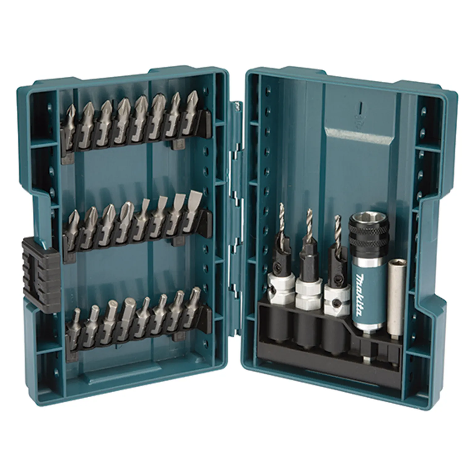 Zestaw bitów i wierteł z pogłębiaczem, 29szt. Makita D-73477
