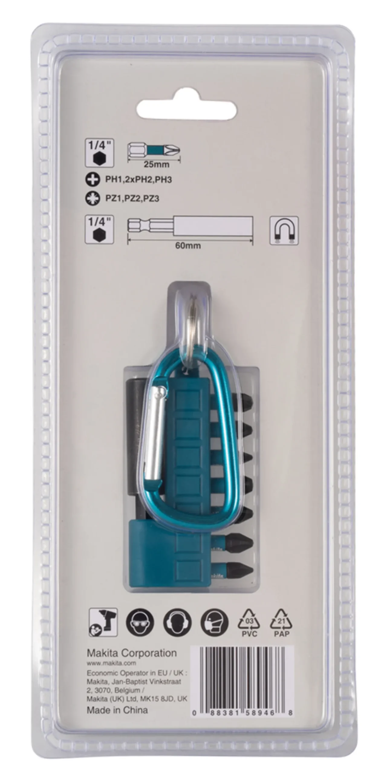 Zestaw bitów udarowych Makita Impact Black E-11994