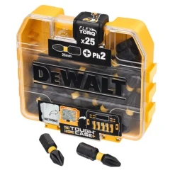 Zestaw bitów udarowych Ph2 25mm, 25szt. DeWalt DT70555T