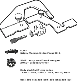 Zestaw blokad rozrządu Neo 11-336