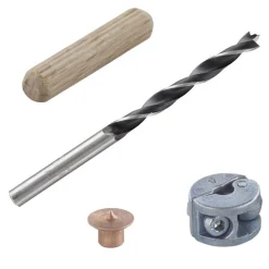 Zestaw do połączeń kołkowych 10 mm Wolfcraft WF2918000
