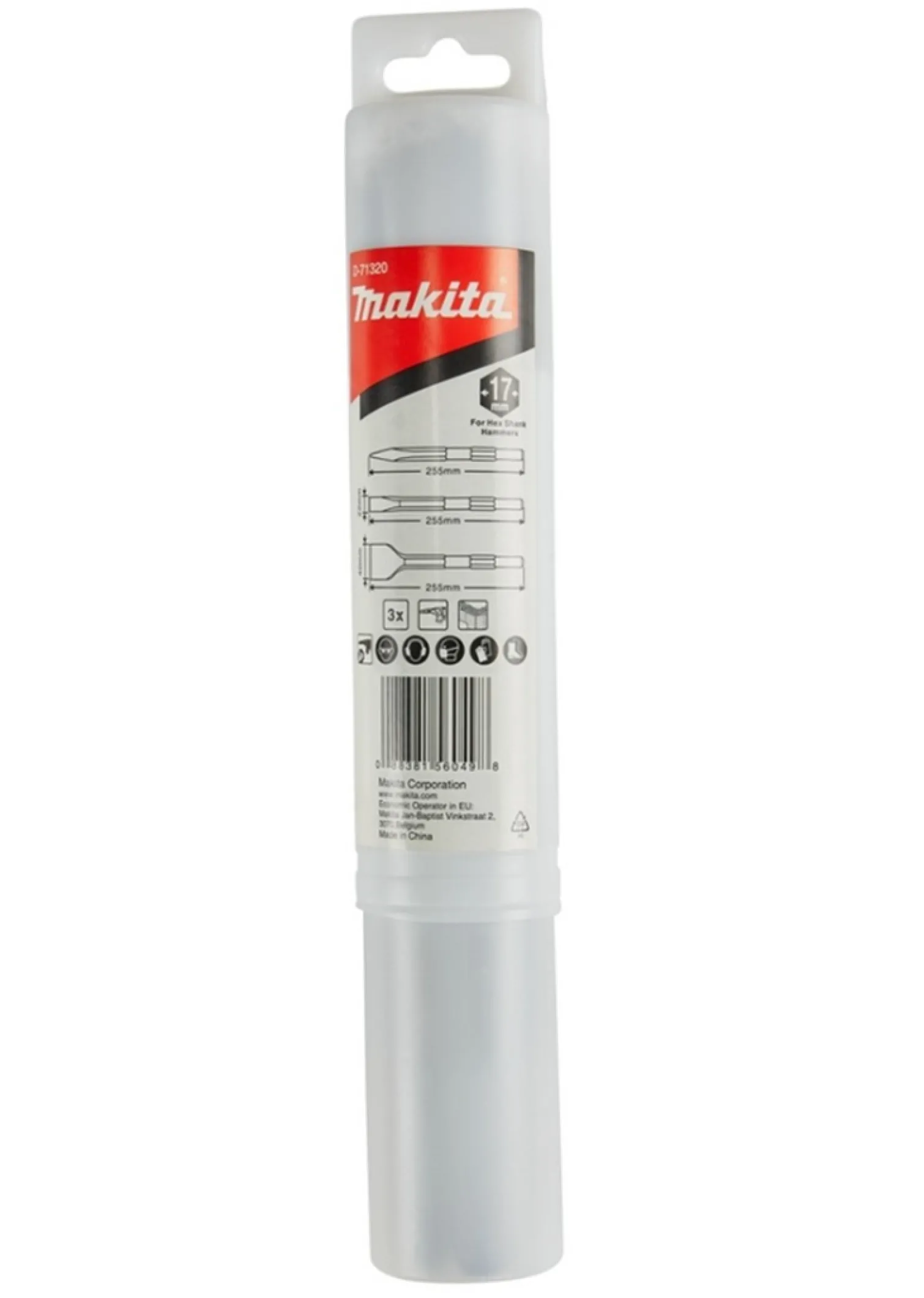 Zestaw dłut SW17 Makita D-71320