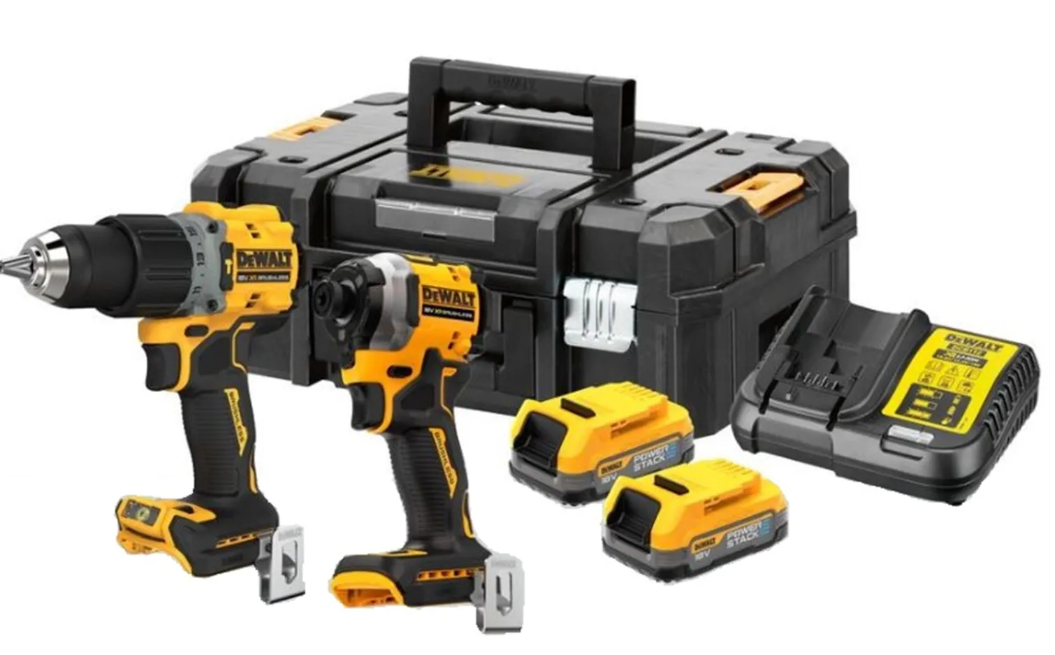 Zestaw elektronarzędzi 18V DeWalt XR DCK2050E2T 2x1.7Ah
