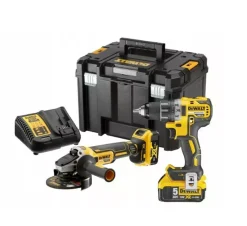 Zestaw elektronarzędzi 18V DeWalt XR DCK2020P2T 2x5.0Ah