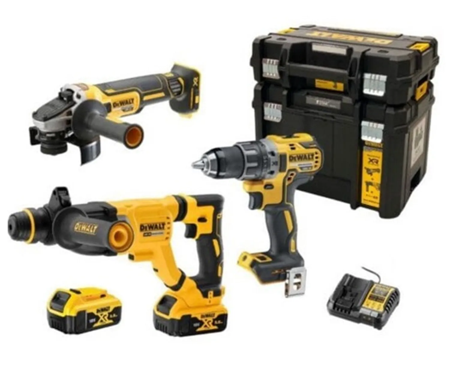 Zestaw elektronarzędzi 18V DeWalt XR DCK327P2T 2x5.0Ah