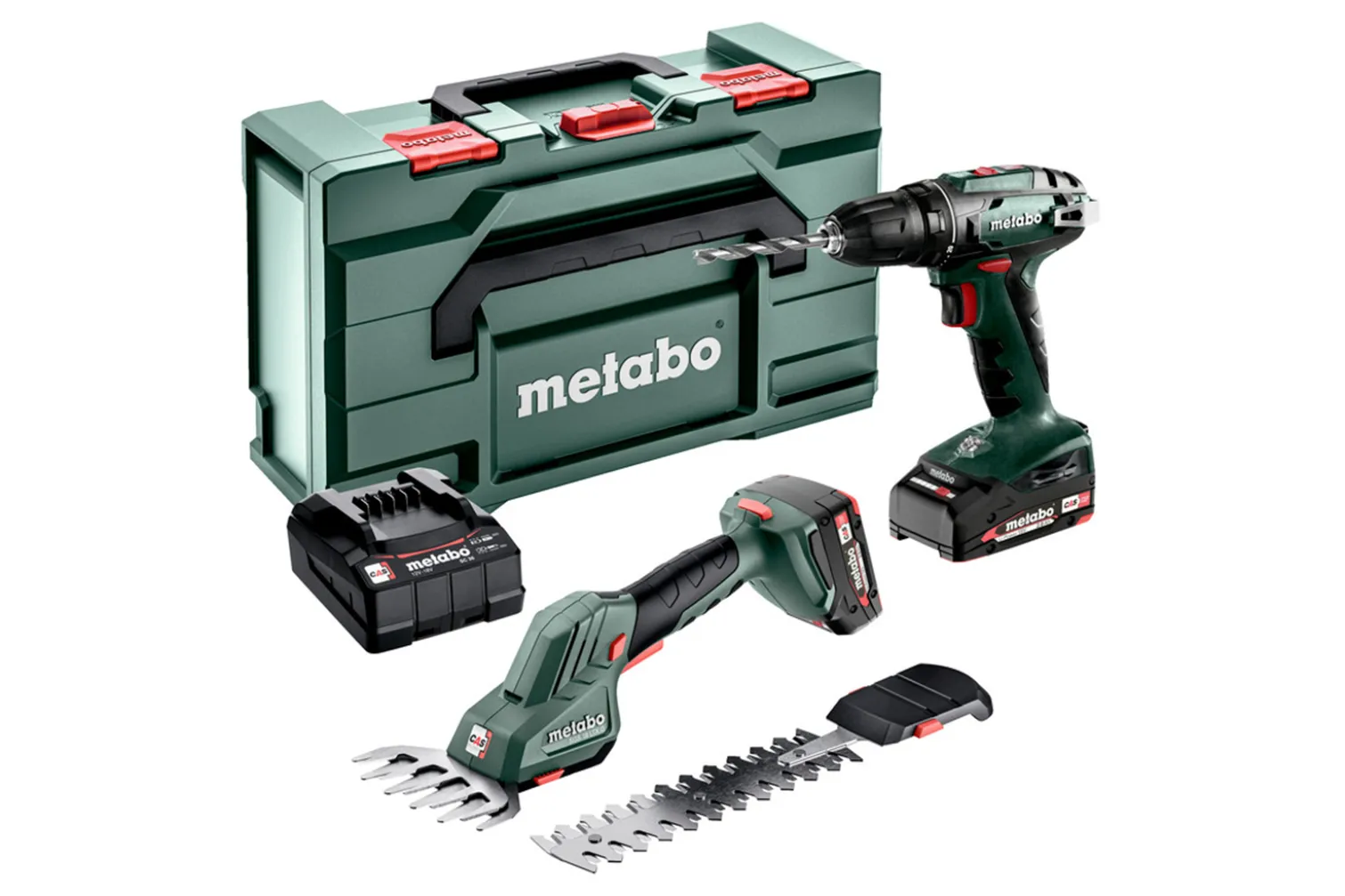 Zestaw elektronarzędzi 18V Metabo CAS Combo Set 2.2.5 2x2.0Ah