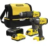 Zestaw elektronarzędzi 18V Stanley FatMax V20 SFMCK465D2S 2x2.0Ah