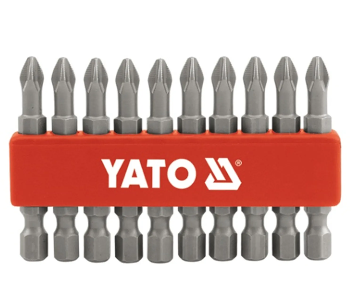 Zestaw grotów do wkrętarki 50mm 10 sztuk Yato YT-0483