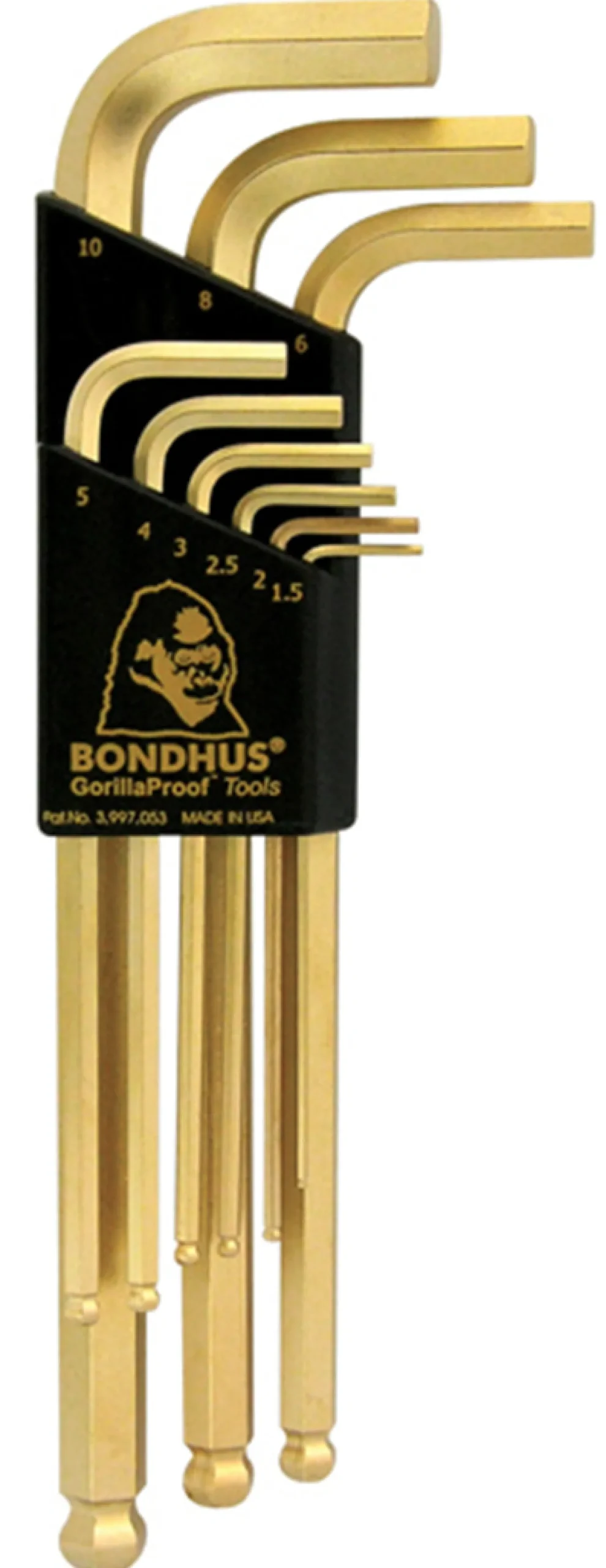 Zestaw imbusów 1,5-10mm (9szt.) Bondhus BO38099