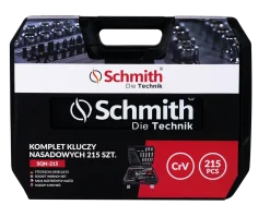 Zestaw kluczy nasadowych 215 szt. Schmith SQN-215