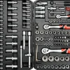 Zestaw kluczy nasadowych 1/2" 1/4" 3/8" 173szt. Yato YT-38931