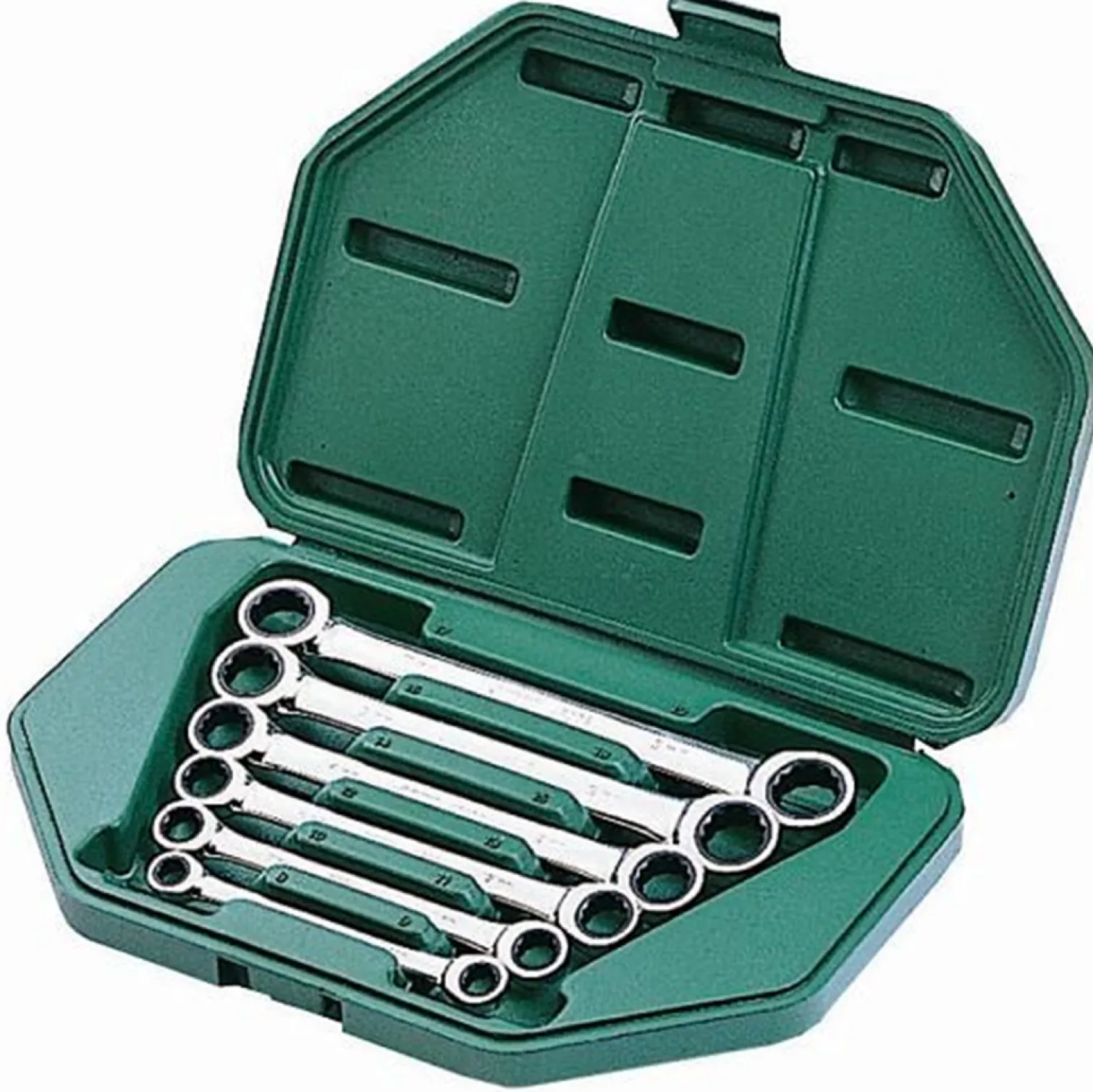 Zestaw 6 kluczy oczkowych dwustronnych z grzechotką Gearwrench Sata ST09025SJ