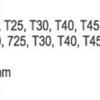 Zestaw kluczy Torx Security Yato YT-0417