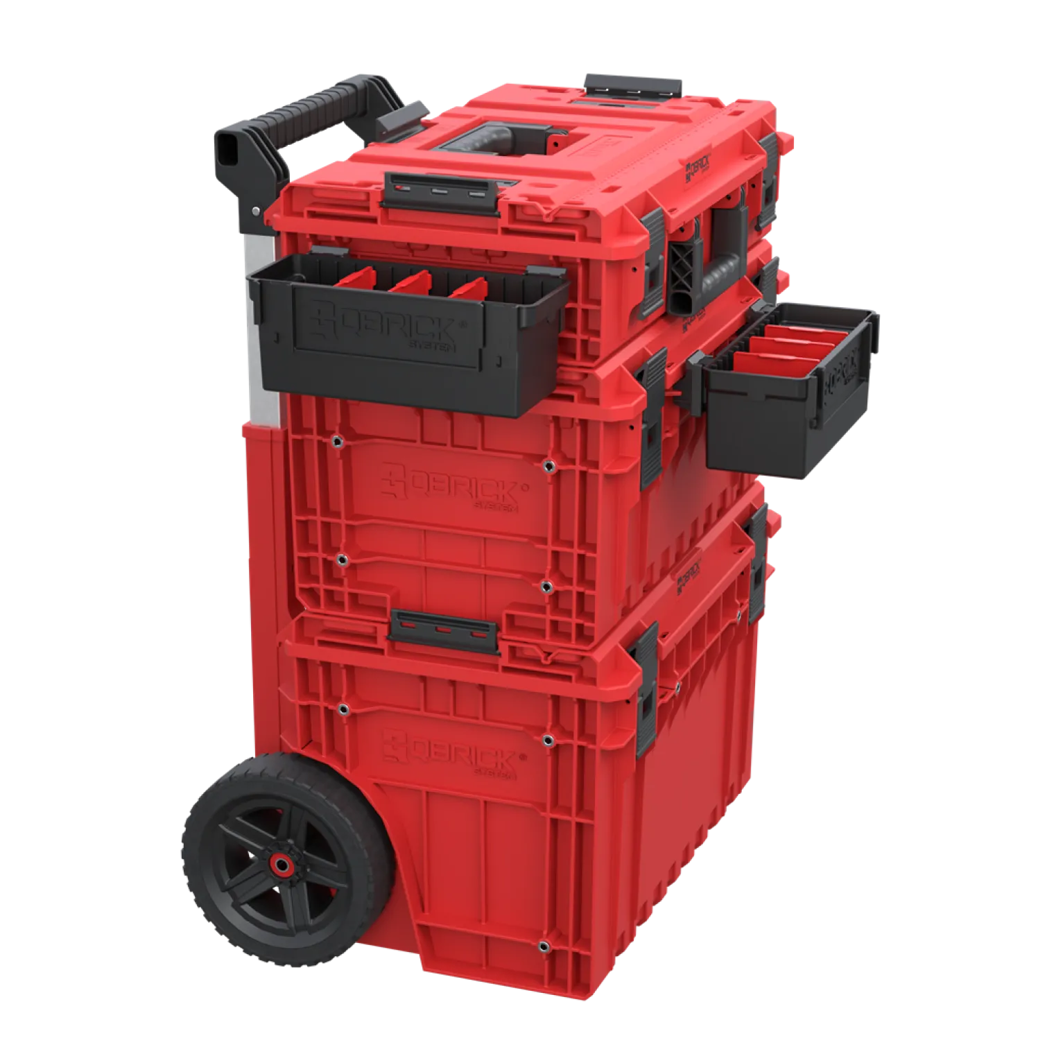 Zestaw modułowych pojemników Qbrick System Custom Deep Modular Bin Set