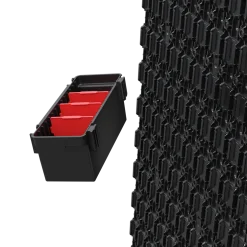 Zestaw modułowych pojemników Qbrick System Custom Deep Modular Bin Set
