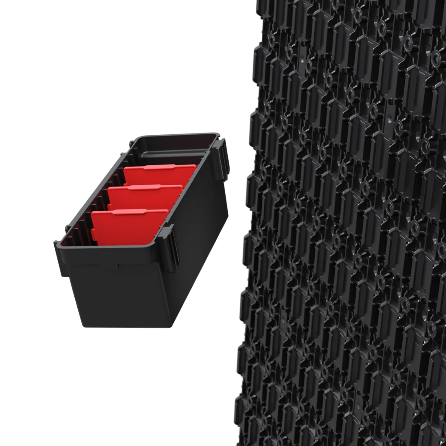 Zestaw modułowych pojemników Qbrick System Custom Deep Modular Bin Set