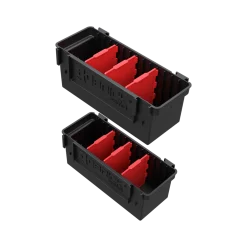 Zestaw modułowych pojemników Qbrick System Custom Deep Modular Bin Set