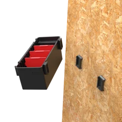 Zestaw modułowych pojemników Qbrick System Custom Deep Modular Bin Set