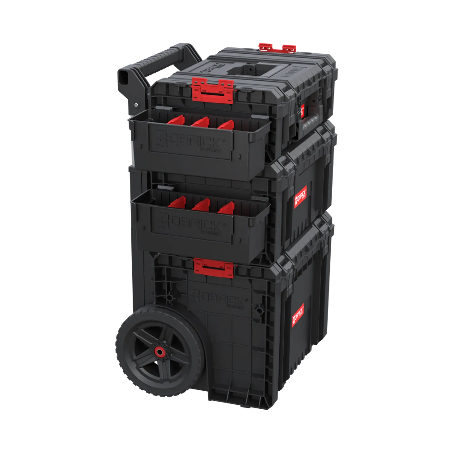 Zestaw modułowych pojemników Qbrick System Custom Deep Modular Bin Set