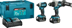 Zestaw narzędzi akumulatorowych 18V Makita DLX2545TJ 2x5.0Ah