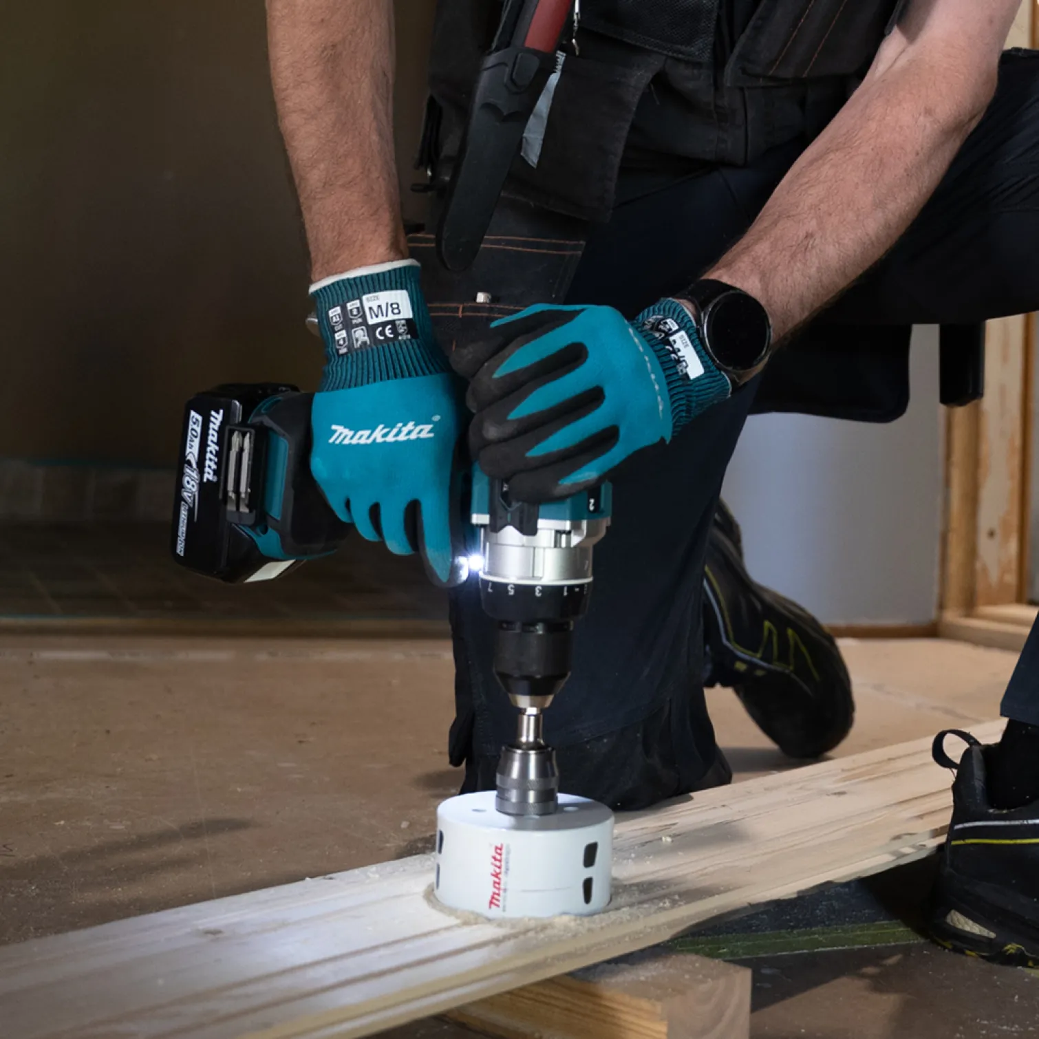 Zestaw narzędzi akumulatorowych 18V Makita DLX2545TJ 2x5.0Ah