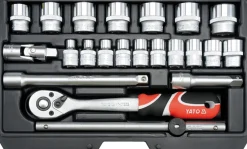 Zestaw narzędziowy 3/8'', 22szt. Yato YT-38561