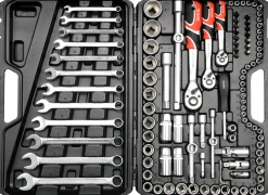 Zestaw narzędziowy xl 1/4'' 3/8'' 1/2'' 111części Yato YT-38831
