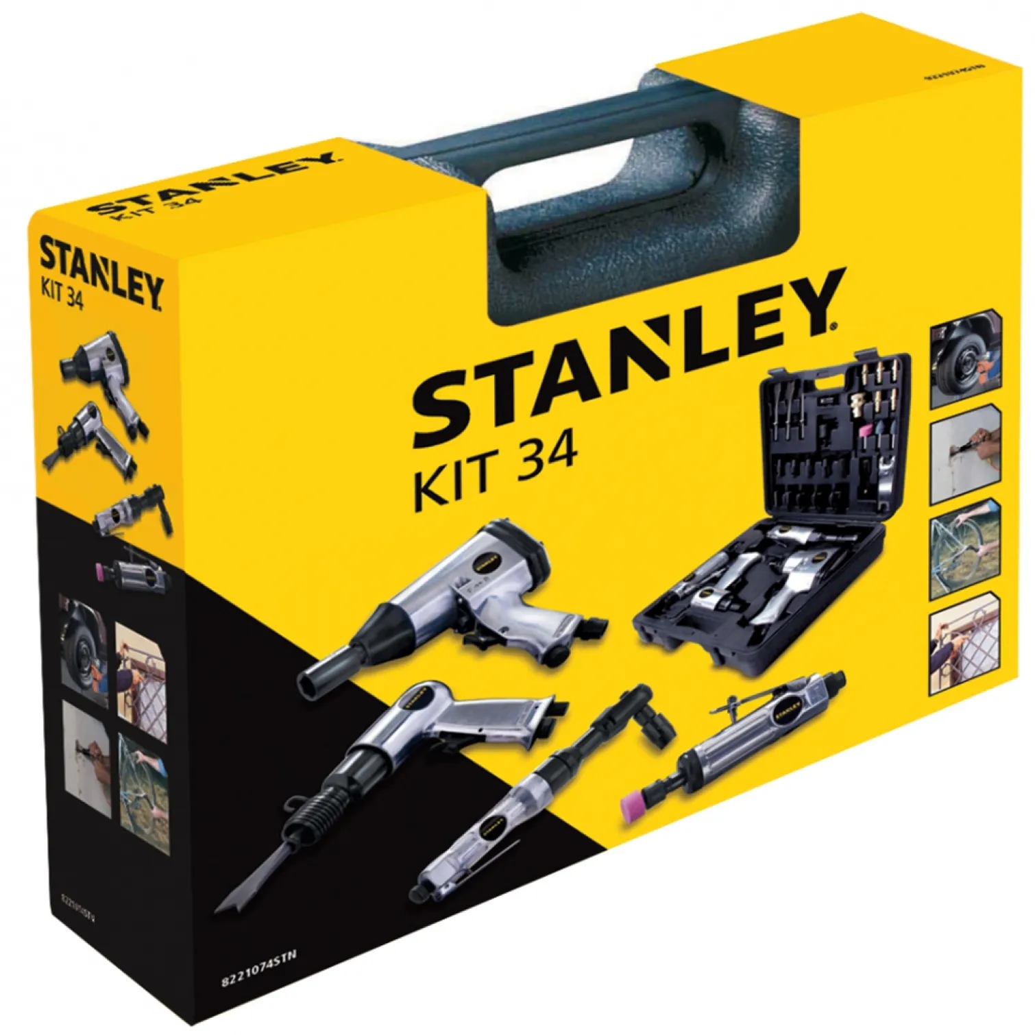 Zestaw narzędzi pneumatycznych Stanley 8221074STN