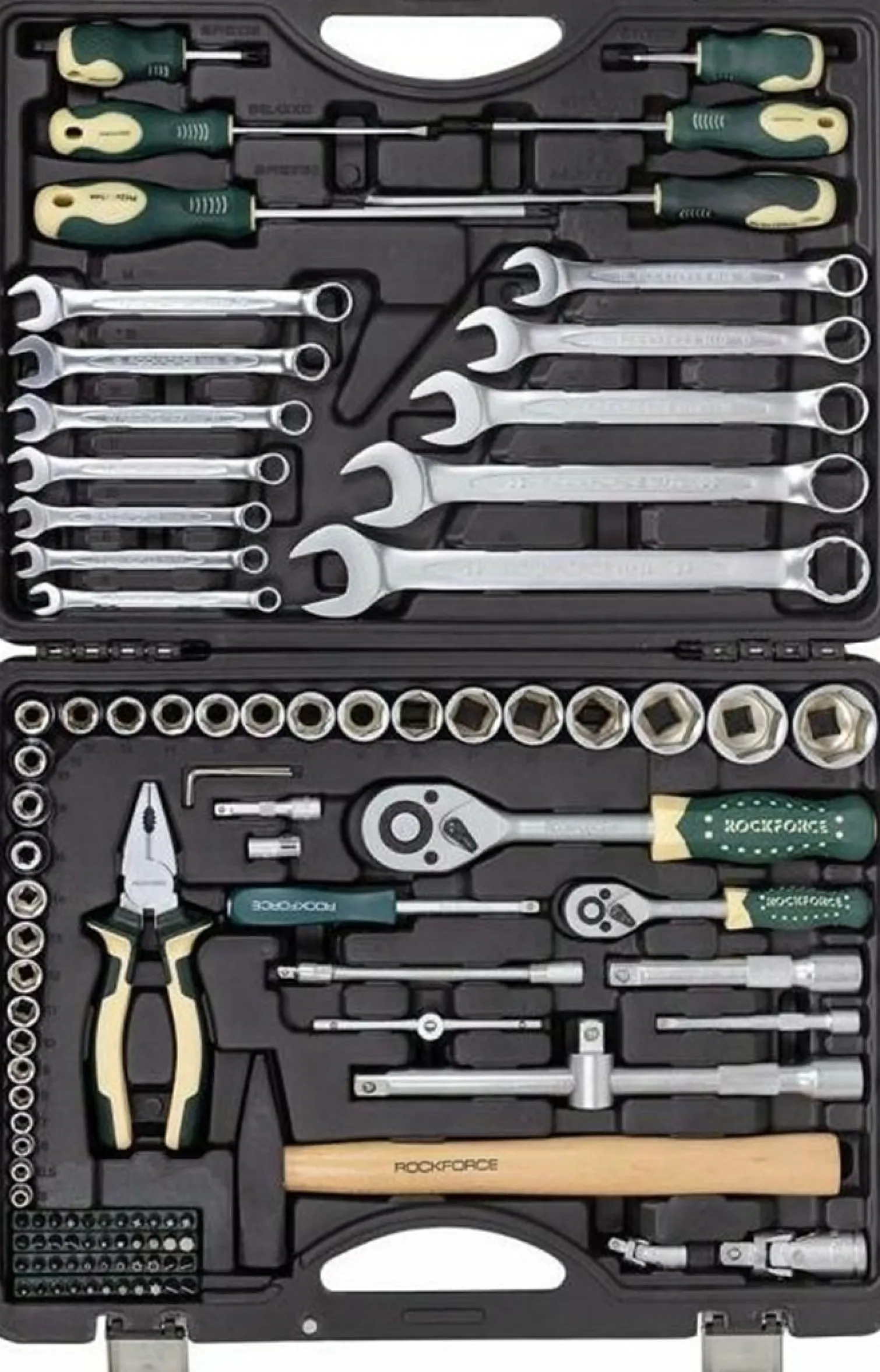 Zestaw narzędzi ręcznych, 110 elementów Rockforce RF-41101-5