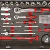 Zestaw narzędzi 1/2" 1/4" 119szt. Holzmann WZK119ECO