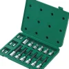 Zestaw 18 nasadek trzpieniowych typu Bit Torx 1/4" i 1/2" Sata ST09052SJ