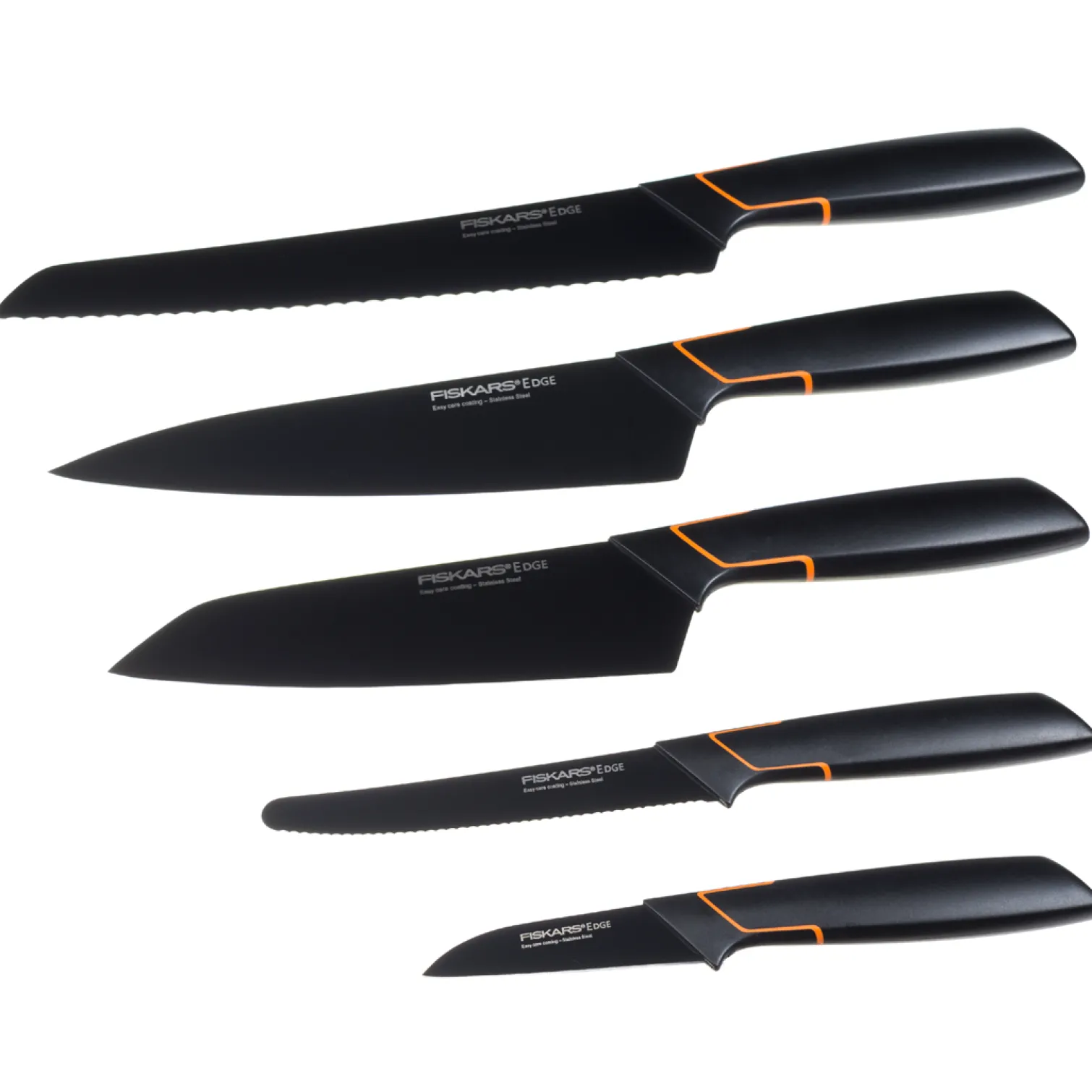 Zestaw 5 noży w bloku Fiskars Edge (978791)