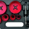 Zestaw otwornic dla elektryków komplet 8 sztuk 22-73 mm Yato YT-3380