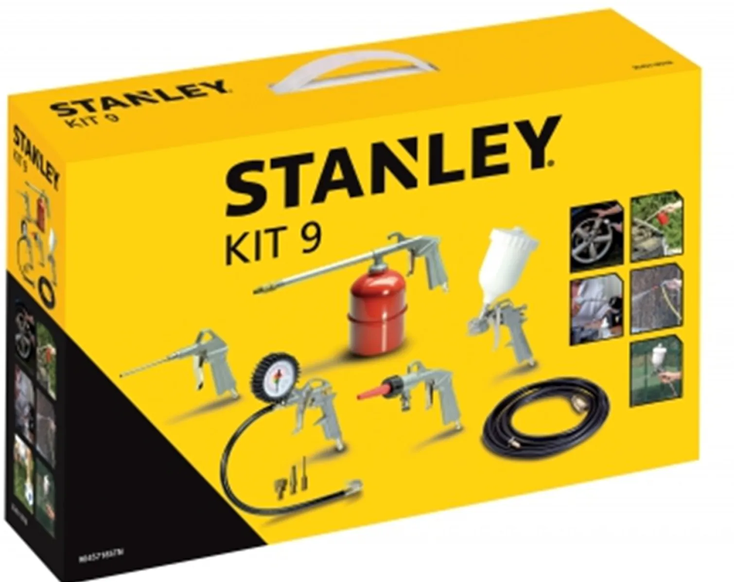 Zestaw pistoletów pneumatycznych, 9 elementów Stanley 9045718STN