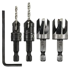 Zestaw pogłębiaczy 4 cz. DeWalt DT7620