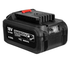 Zestaw startowy 18V: Akumulator 2x4,0Ah + ładowarka Graphite Energy+ 58GE134