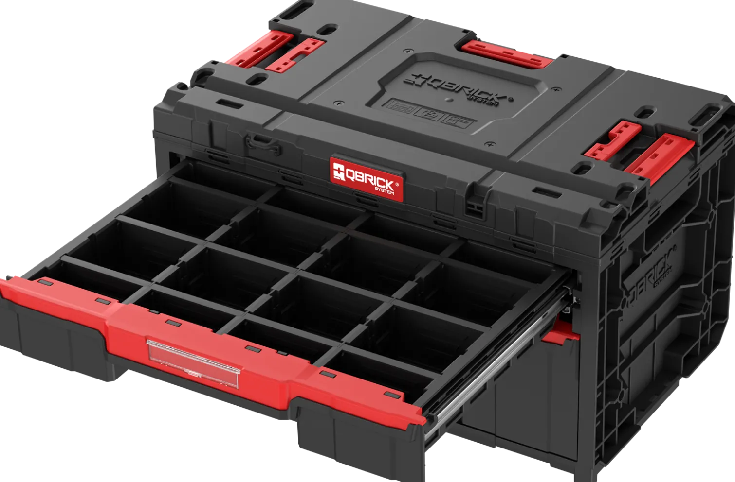Zestaw szuflad na platformie kołowej Qbrick System ONE 2.0 WORKSHOP DRAWERS SET nr 4