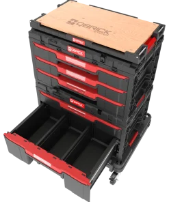 Zestaw szuflad na platformie kołowej Qbrick System ONE 2.0 WORKSHOP DRAWERS SET nr 4