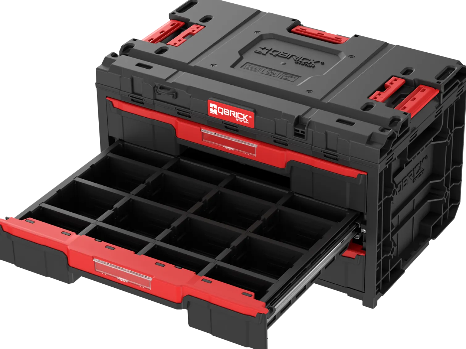 Zestaw szuflad na platformie kołowej Qbrick System ONE 2.0 WORKSHOP DRAWERS SET nr 4