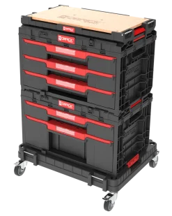 Zestaw szuflad na platformie kołowej Qbrick System ONE 2.0 WORKSHOP DRAWERS SET nr 4