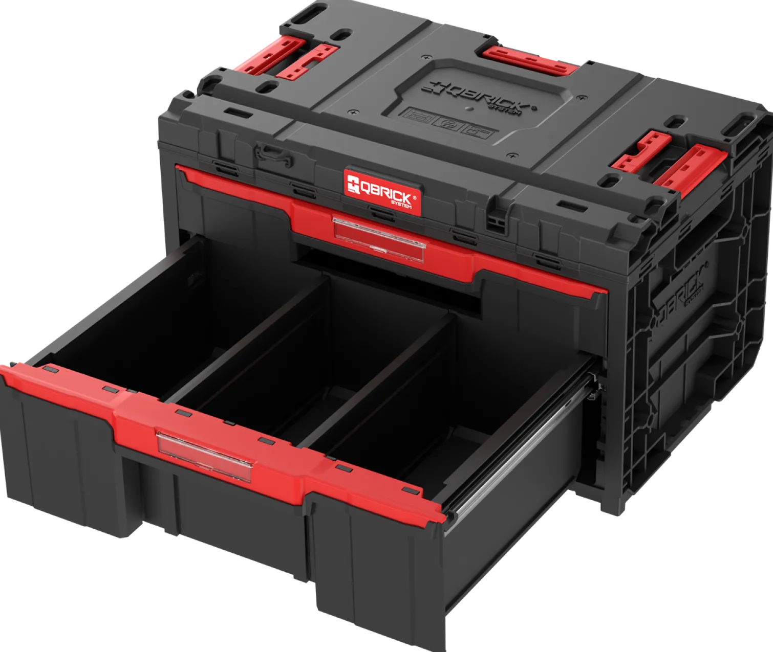Zestaw szuflad na platformie kołowej Qbrick System ONE 2.0 WORKSHOP DRAWERS SET nr 4