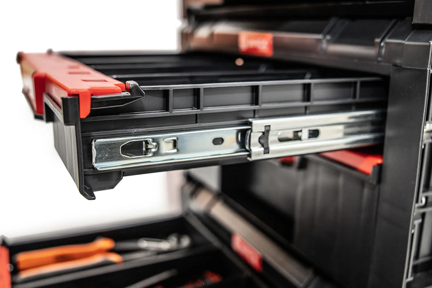 Zestaw szuflad na platformie kołowej Qbrick System PRO 2.0 DRAWER SET