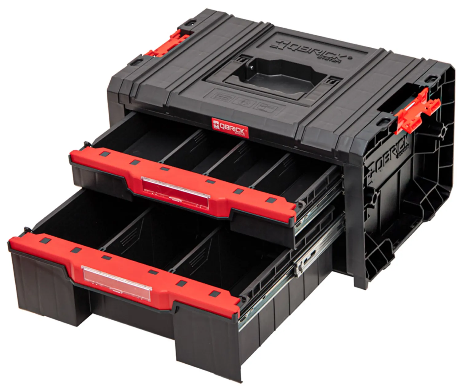 Zestaw szuflad na platformie kołowej Qbrick System PRO 2.0 DRAWER SET