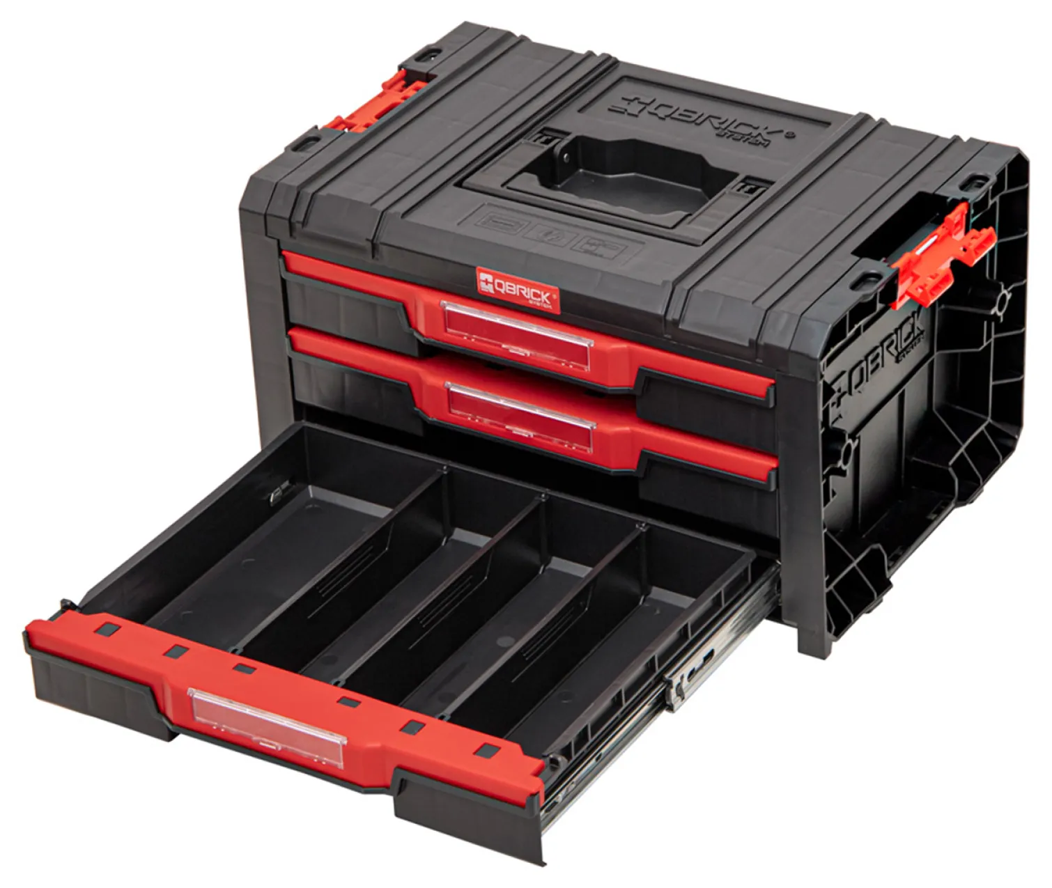 Zestaw szuflad na platformie kołowej Qbrick System PRO 2.0 DRAWER SET