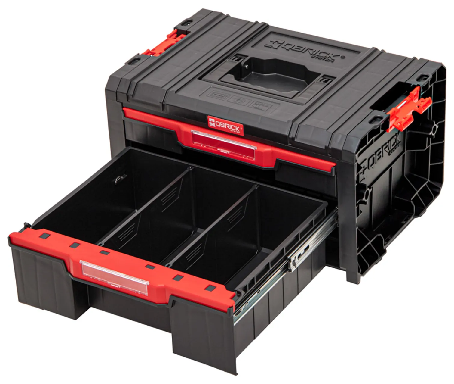 Zestaw szuflad na platformie kołowej Qbrick System PRO 2.0 DRAWER SET