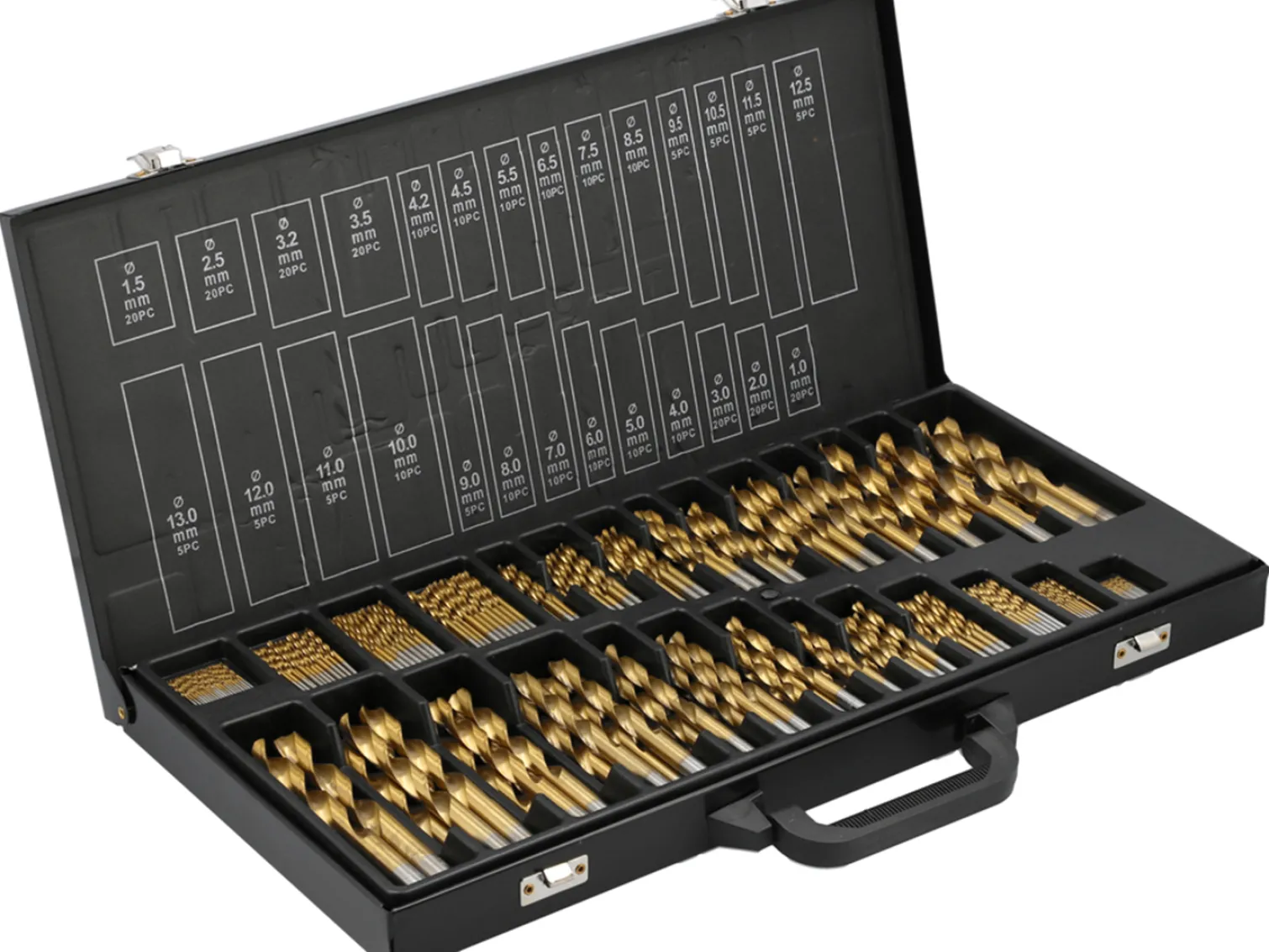 Zestaw wierteł do metalu HSS 300 szt. Yato YT-44595