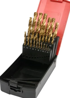 Zestaw wierteł do metalu 1-13mm HSS-TiN 25szt. Yato YT-44676